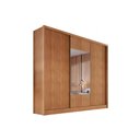 Ver imagem 1 de Guarda Roupa 3 Portas de Correr (1 C- Espelho) e 8 Gavetas Arezzo-medelim Cumaru - Novo Horizonte