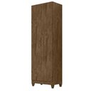 Ver imagem 1 de Armario Multiuso New Iris 2 Portas 181x55 Cm Castanho Wood Moval