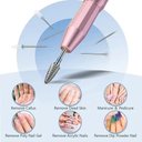 Ver imagem 6 de Kit 5 Brocas Tungstênio Profissional Unhas Gel Acrigel Fibra