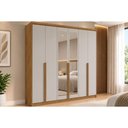 Ver imagem 1 de Guarda Roupa 6 Portas 2 Esp 4 Gv Alonzo Lopas Amêndoa