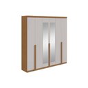 Ver imagem 2 de Guarda Roupa 6 Portas 2 Esp 4 Gv Alonzo Lopas Amêndoa
