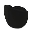 Ver imagem 7 de Poltrona Decorativa Orgânica Lua Veludo Preto D03 - D’Rossi
