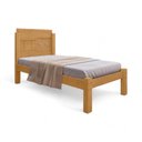 Ver imagem 3 de Cama Solteiro com Detalhe em Cabeceira Letícia Naturalle