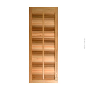 Folha de Porta 210x90cm Veneziana Tauari Mapaf