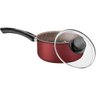 Panela Tramontina Alumínio Antiaderente Paris 16cm Vermelho - 3