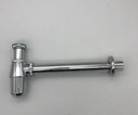 Ver imagem 3 de Sifão Lavatório Banheiro Metal com Copo Inox Cromado 7/8 Ajustável Premium