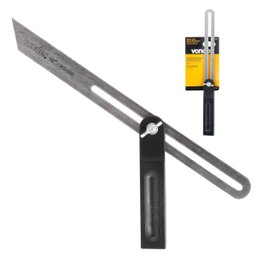 Kit 2 Suta 12 Pol 300mm Transferidor Copiador Ângulos Vonder - 2