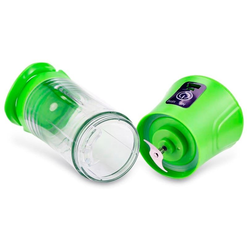 Juice Cup Mini Liquidificador Portátil Recarregável Verde - 2
