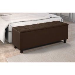 Baú Recamier Bali Cama Casal 150cm Quarto Sala Organizador - 1