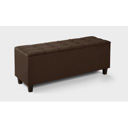 Baú Recamier Bali Cama Casal 150cm Quarto Sala Organizador - 2