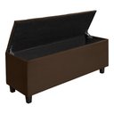 Ver imagem 3 de Baú Recamier Bali Cama Casal 150cm Quarto Sala Organizador