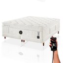 Ver imagem 1 de Colchão Solteirão Latex Foam Pocket Medio Plus - Solteiro King 96x203cm - Box e Kit Spa
