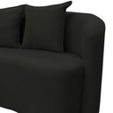 Ver mais imagens de Sofá Decorativo Montreal 180cm Orgânico Suede Preto