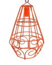 Ver imagem 3 de Pendente Artesanal Luminária para Balcão de Bar e Área Gourmet Cozinha Moderna - Laranja