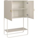 Ver imagem 4 de Balcão Aparador Bar para Sala Industrial 2 Portas 90cm Alek A03 Off White - Lyam Decor