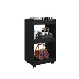 Esmalteira Balcão para Organizar Multiuso Modelo Jade para Casa Preto - 2