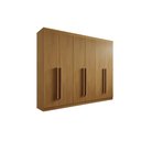 Ver imagem 1 de Guarda Roupa Casal 6 Portas 6 Gavetas Da Vinci Plus D'Doro Cinamomo