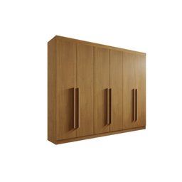 Guarda Roupa Casal 6 Portas 6 Gavetas Da Vinci Plus D'Doro Cinamomo - 1