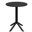 Ver imagem 1 de Mesa para Jardim Simpla 2 em 1 Redonda Tampo em Plástico Estrutura em Polietileno Preto