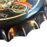 Placa Metal Alto Relevo Tampa Motor Oil - 2