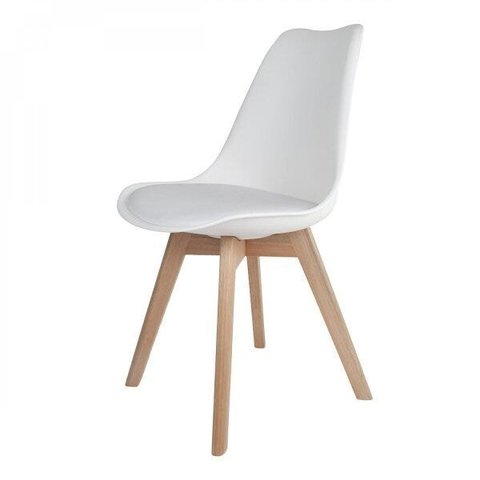 Cadeira Base em Madeira Saarinen Wood Empório Tiffany