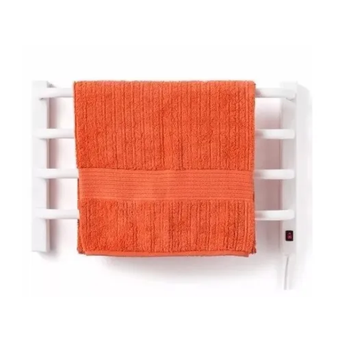 Aquecedor de Toalhas Branco Pequeno Fio Lado Direito - 110v
