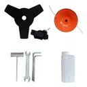 Ver imagem 3 de Roçadeira 4x1 Profissional 63cc a Gasolina Nakasaki