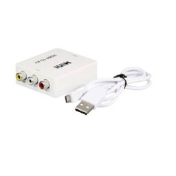 Mini Conversor Adaptador HDMI para RCA Áudio e Vídeo - 4