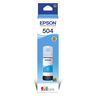 Garrafa de Tinta Original Epson Ecotank T504 Ciano T504222 - 1