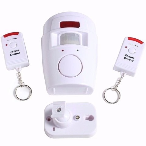 Kit Alarme Sem Fio Residencial Apt Comercial Controle Remoto