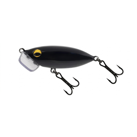 Isca Lif Frog Ocl - Ação Superfície Profissional Popper - 6.5cm / 14.5g - Preto