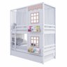 Treliche Casinha 2 Janelas Cortina Madeira Branco-rosa - 6