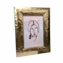 Ver imagem 1 de Porta Retrato em Poliresina Dourado 10x15cm Mart