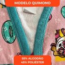 Ver imagem 6 de Roupão Aveludado Lepper Estampado Personagens Infantil Patrulha Canina Menina M