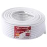 Cabo Rg6 para Receptor Alphasat Alcc25 de 25 M - Branco - 1