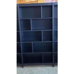 Estante Meia Colméia Multiuso Preto 185X92X32Cm - Deep - 1