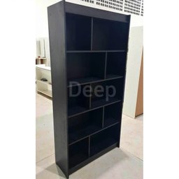 Estante Meia Colméia Multiuso Preto 185X92X32Cm - Deep - 3