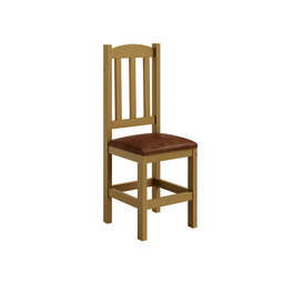 Conjunto Mesa de Madeira Nogueira 200x88 + 8 Cadeiras Estofadas Sfa - 3