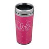 Copo Térmico Rosa com Tampa Diva 400 Ml - Uatt? - 1