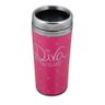 Copo Térmico Rosa com Tampa Diva 400 Ml - Uatt? - 4