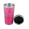 Copo Térmico Rosa com Tampa Diva 400 Ml - Uatt? - 2