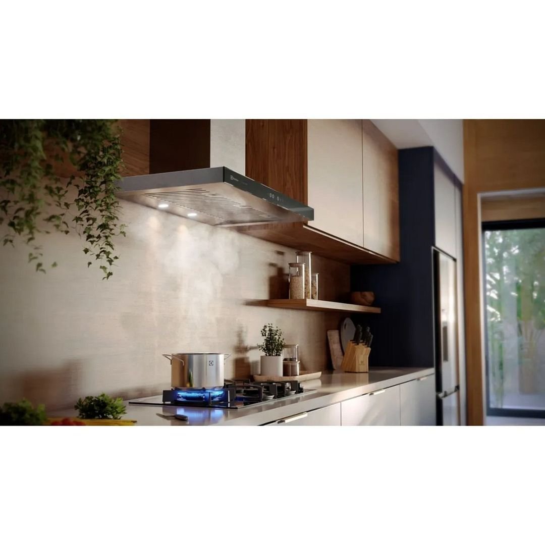 Coifa de Parede 90cm Inox Home Pro Ce9hp | Electrolux:220v - 5