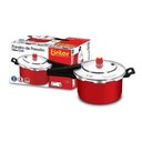 Ver imagem 2 de Panela De Pressão Eirilar New Line Fechamento Externo Antiaderente 5 Litros Red