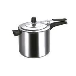 Panela De Pressão 7 Litros Polida Aluminio Bom Chef - 1
