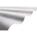 Ver imagem 1 de Telha Plástica Onda Alta Leitosa 1,2mm 3,66x1,10 Metros - 51.0366 - ATCO