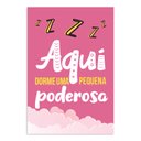 Ver imagem 2 de Placa MDF Infantil Frase Menina Pequena Poderosa 30x40cm