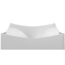 Ver imagem 6 de Cuba de Apoio Retangular Para Banheiro Lavabo C01 ML44W Branco - Lyam Decor