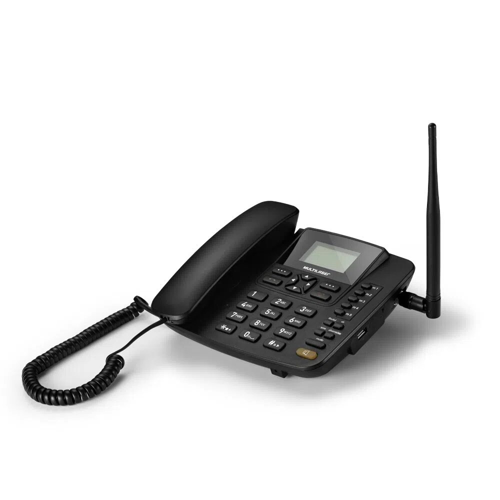 Telefone Celular Rural Fixo 3G Dual Sim Re504 Multilaser