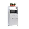 Balcão Multiuso Luna com Nicho para Microondas e Forno - 1