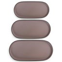 Ver mais imagens de Prato Oval Dual Color Nude 29 Cm Melamina 100% Profissional